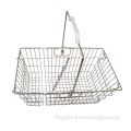 Single-Handle Wire Shopping Basket